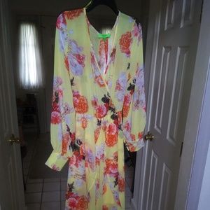Floral floor length dress
